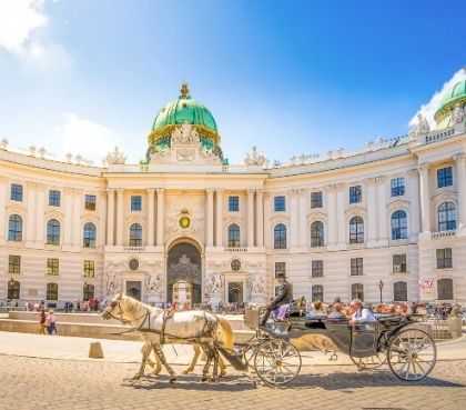Groepsbezoek aan het imposante Hofburg Wenen 